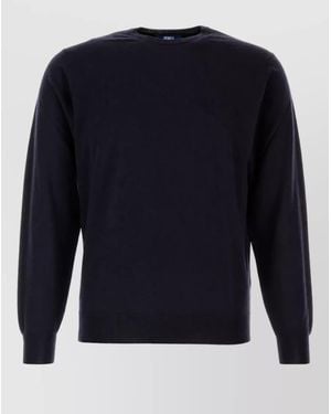 Fedeli Virgin Wool Sweater - Blue