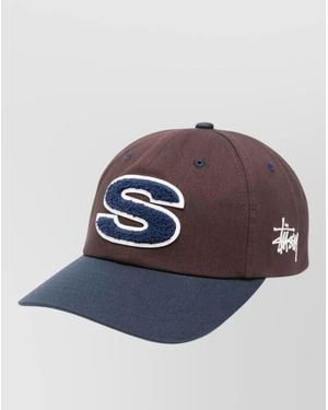 Stussy Casual Hat Curved Brim Street Style - Blue
