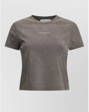 Maison Kitsuné Crew-Neck T-Shirt - Gray