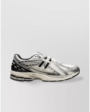 New Balance Mesh Low-Top Trainers - Metallic