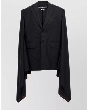 Junya Watanabe Wool Cape - Black