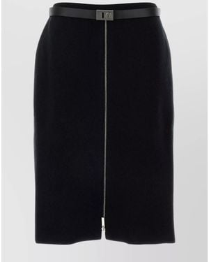 Ferragamo Pencil Skirt - Blue