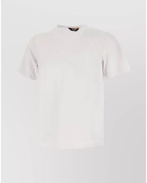 K-Way Cotton Crew-Neck T-Shirt - White