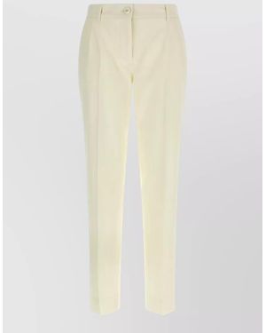 Dolce & Gabbana Tailored Trousers - White