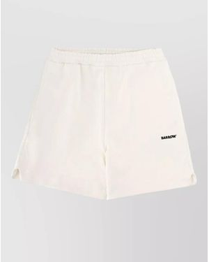 Barrow Cotton Bermuda Shorts - Natural