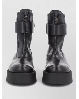 Premiata Leather Boots - Black