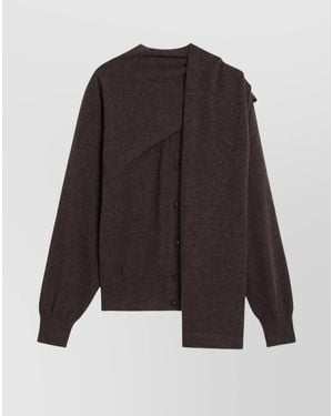 Ferragamo Cashmere Cardigan - Brown