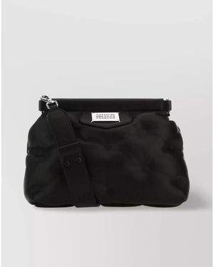 Maison Margiela Glam Slam Classique Small Leather Crossbody Bag - Black