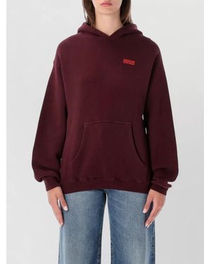 American Vintage Cotton Hoodie - Red