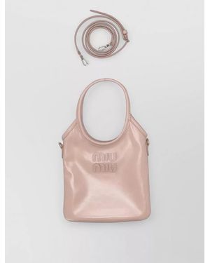 Miu Miu Ivy Leather Mini Bag - Pink