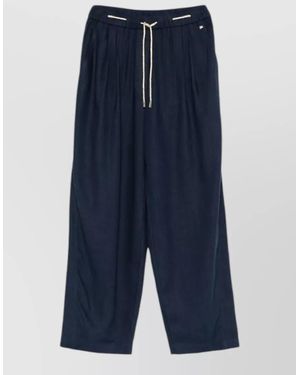 Herno Wide-Leg Loungewear Pants - Blue