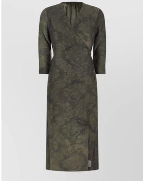 Uma Wang Midi Dress - Green