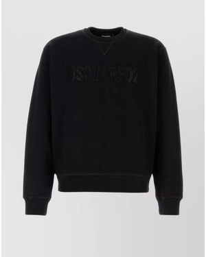 DSquared² Cotton Sweatshirt - Black