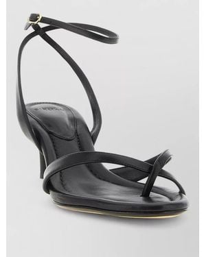 Alexandre Birman Leather Sandals - Gray