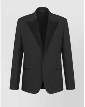 Dior Tailored Blazer Front Pockets - Black