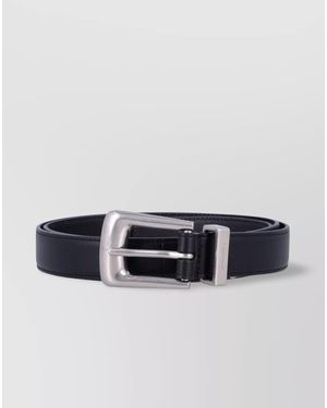 Saint Laurent Leather Belt - Blue