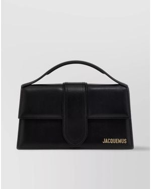 Jacquemus Le Grand Bambino Leather Shoulder Bag - Black