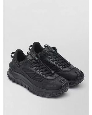 Moncler Sneaker Breathable Upper Chunky Sole Lightweight - Black