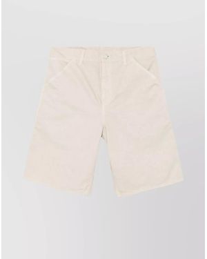 Carhartt Knee Single Cotton Shorts - Natural