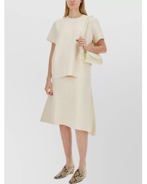 Jil Sander Regular-Fit Boxy T-Shirt - Natural