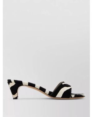 Ferragamo Leather Mules - Multicolour