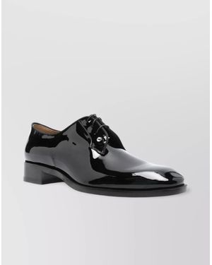 Christian Louboutin Lace-Up Shoes With Grosgrain Ribbon Trim - Multicolor