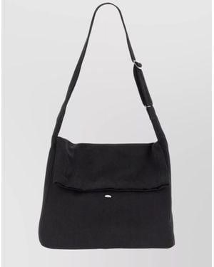 Our Legacy Rectangular Shoulder Bag For Everyday Use - Black
