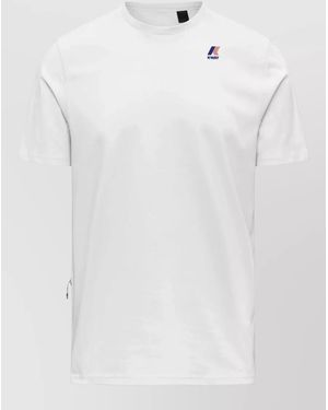 K-Way Leonide Crew Neck Short Sleeves Top - White