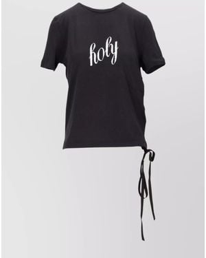 Ann Demeulemeester Cotton Standard-Fit Jersey T-Shirt - Black