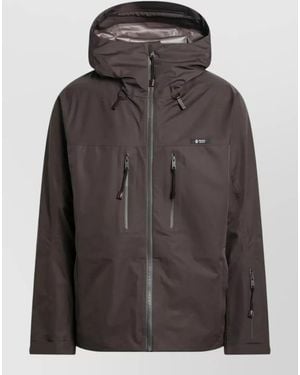 Prada Hooded Jacket - Brown