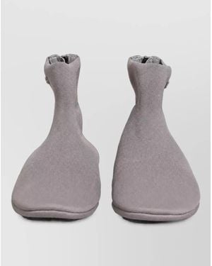 Dolce & Gabbana Stretch Mesh Ankle Boots - Grey