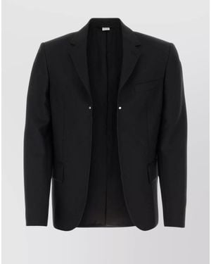Random Identities Polyester Blazer - Black