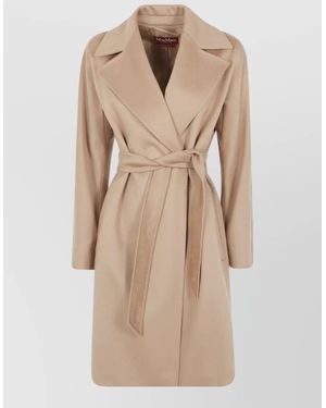 Max Mara Wool Coat - Natural