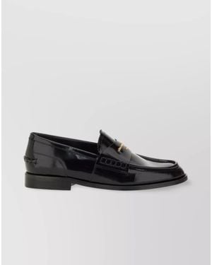 Alexander Wang Patent Leather Loafers - Black