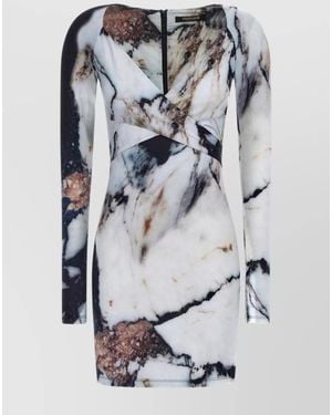Roberto Cavalli Mini Dress - Gray
