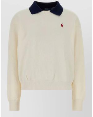 Polo Ralph Lauren Cotton-Blend Sweatshirt - White