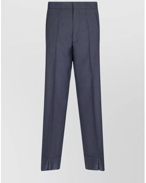 Prada Trousers Mohair - Blue