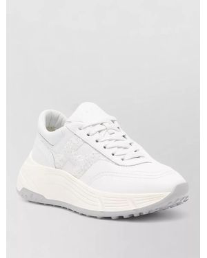 Hogan Leather Low-Top Sneakers - White