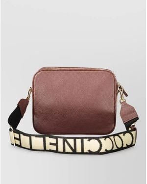 Coccinelle Leather Crossbody Bag - Brown