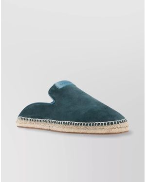 Lanvin Leather Espadrilles - Blue