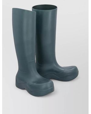 Bottega Veneta Rubber Rain Boots - Blue