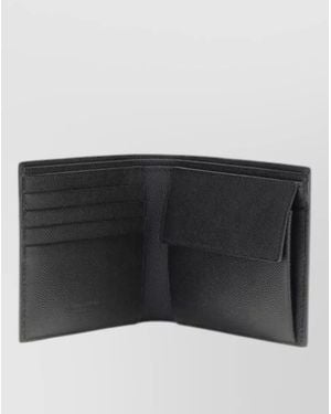 Saint Laurent Calf Leather Wallet - Black