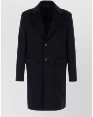 Prada Wool Cashmere Coat - Blue