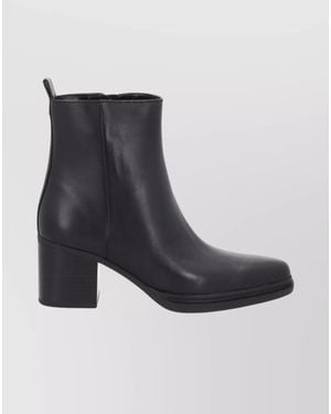 Michael Kors Leather Boots - Black