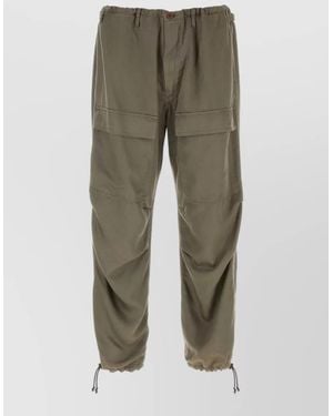 Magliano Lyocell Cargo Track Trousers - Green