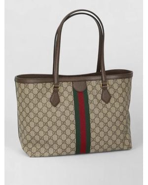 Gucci Ophidia Medium Tote Bag - Natural