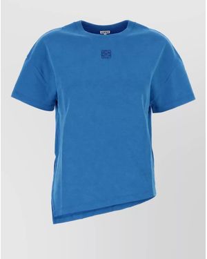Loewe Cotton Blend T-Shirt - Blue