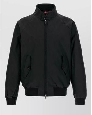 Baracuta Padded Hooded Puffer Jacket - Black
