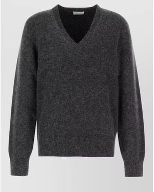 Ferragamo Cashmere Silk Alpaca Jumper - Grey