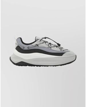 Moon Boot Panelled Low-Top Trainers - Metallic